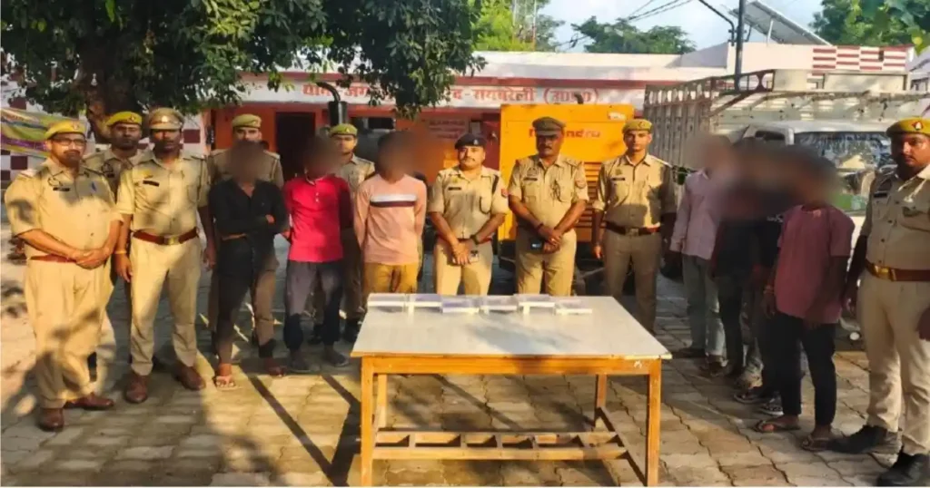 रायबरेली एक्सप्रेस वे निर्माण साइट से दो जनरेटर चोरी, 8 अभियुक्त गिरफ्तार